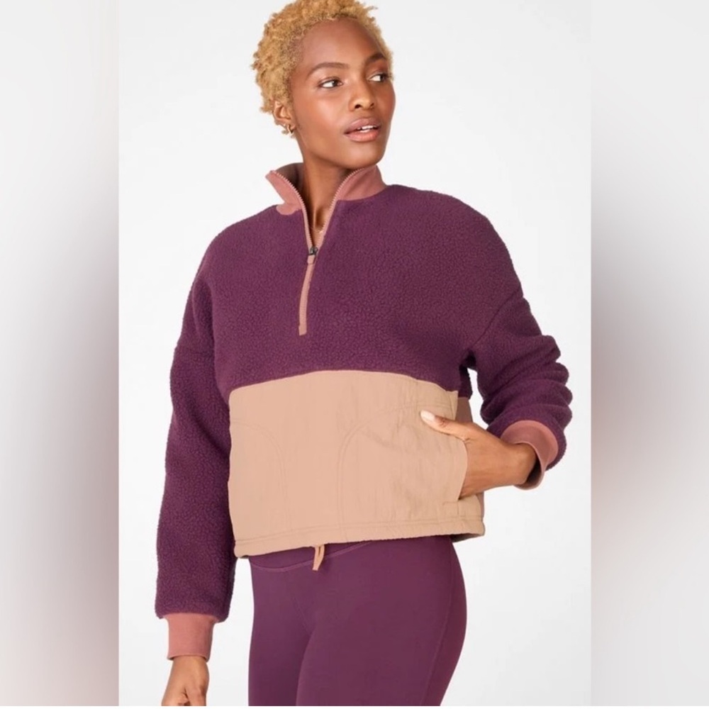 Fabletics Mallory Fleece Pullover Size 1X - Picture 2 of 11
